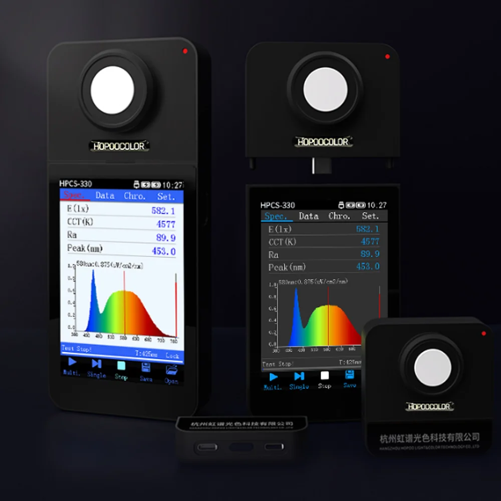 Беспроводная модель HPCS330P CRI фотометрический фотометр цена на спектрометр Ppfd