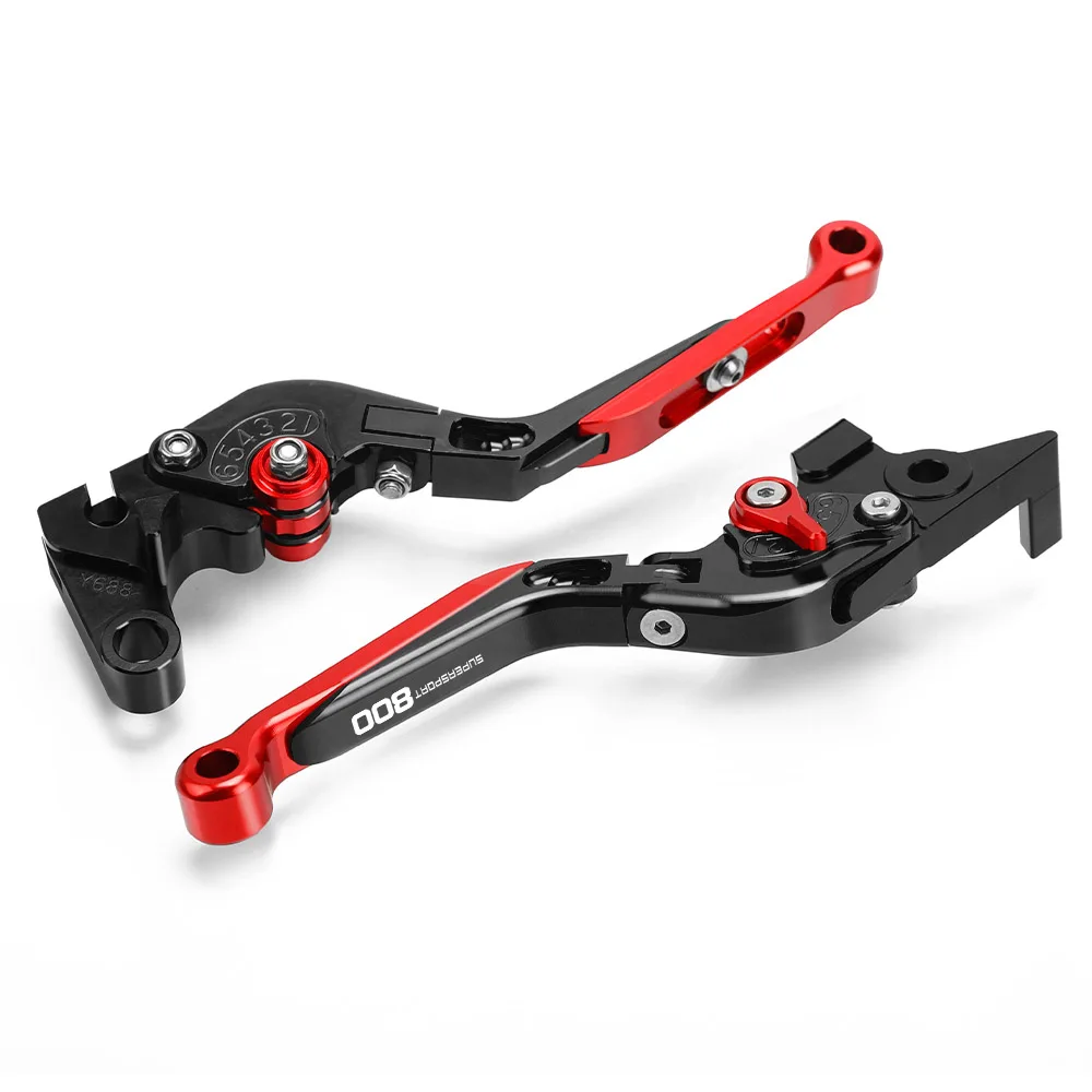 

Motorcycle Brake And Clutch Levers FOR DUCATI 800 Supersport 800Supersport 2003 Long Shorty Folding Extendable Handle Handlebar