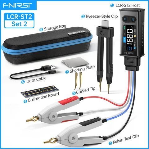 FNIRSI LCR-ST2 Умный пинцет для SMD-компонентов