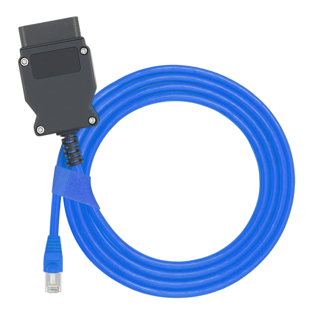 Фото Кабель ENET ICOM для BMW F-серии, кодированный кабель ENET, интерфейс Ethernet OBD2, диагностический сканер, инструмент для передачи данных №3