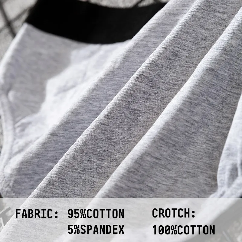 Мужское нижнее белье бикини мужские хлопковые трусы чистые трусики шорты