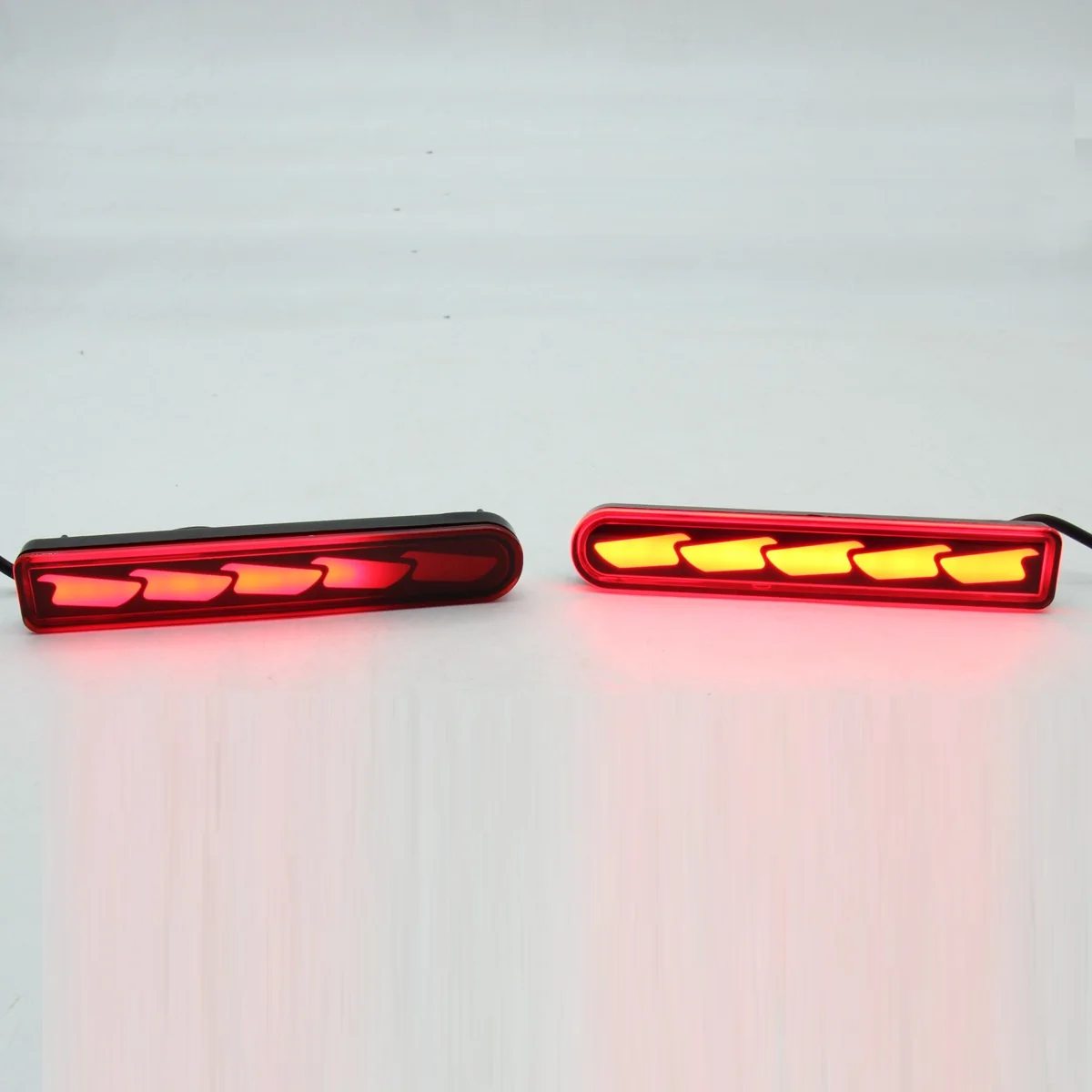 Фото Автоматические светодиодные фонари для Toyota Fj Cruiser 2007-2023, задние стоп-сигналы поворота №5