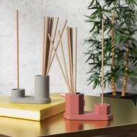 silicone concrete mold diy cement incense holder mould incense stick combination making form handmade home decorations