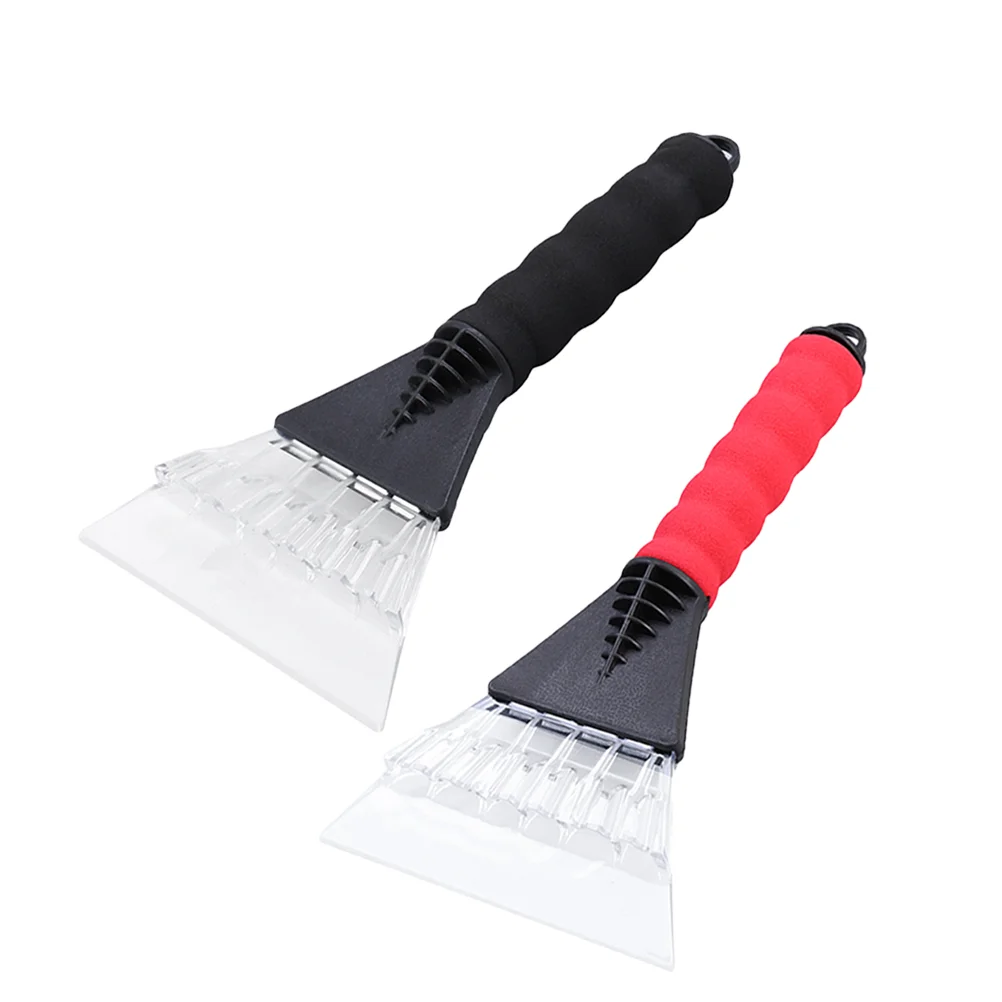 

2 Pcs Snow Shovels Non-slip Useful Durable Snow Scraper Clean Tools Ice Cleaner for Car Drivers Glass
