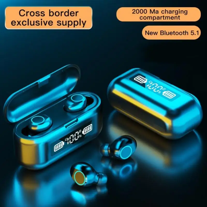 

Bluetooth-наушники беспроводные с зарядным футляром, 2022