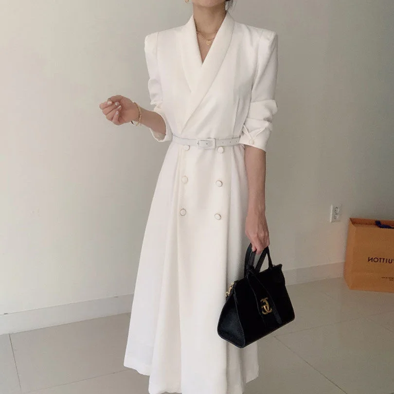 

Summer White Dresses For Women Casual 2022 Kawaii Fairy Clothes Long Sleeve Strap Midi Dress Lolita Harajuku Cottagecore Robe