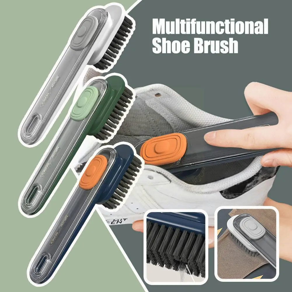 

Новинка, многофункциональный автоматический дозатор мыла и жидкости для добавления обуви, предмет одежды, диспенсер с мягкой щетиной, щетк...