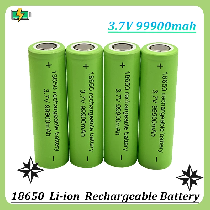 

18650 3.7V Battery Li-Ion Lithium Rechargeable Battery for LED Torch Flashlight Camera Battery Backup Battery Accessory Part