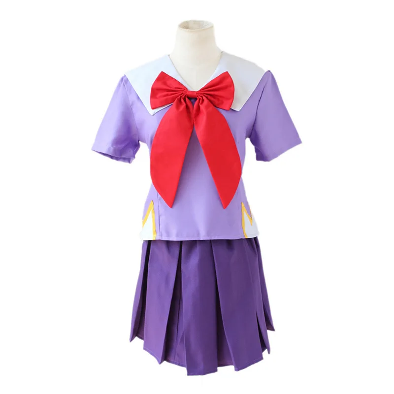 

Mirai Nikki COS Costume Gasai Yuno Cosplay Set Halloween Anime Game Women's Dress JK Skirt Stage Performance Costume
