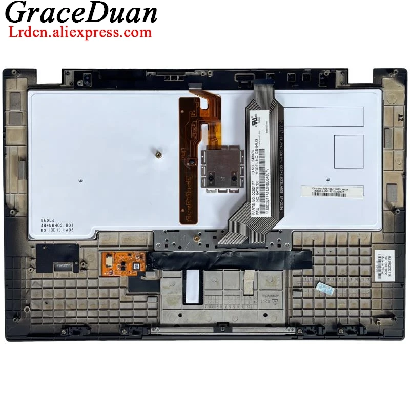 IT итальянский черный верхний чехол для клавиатуры упор рук Lenovo Thinkpad X1 Carbon 1st Gen1 G1