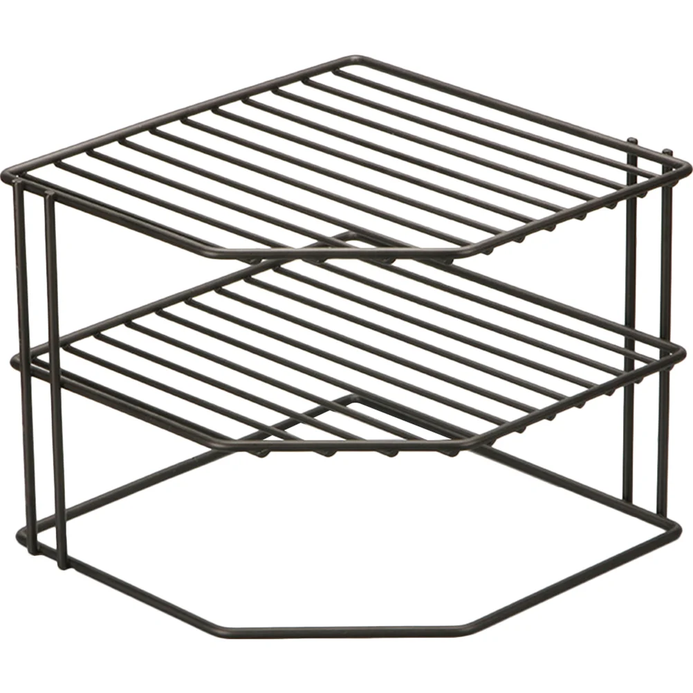 

Rack Organizer Shelf Corner Kitchen Seasoning Dish Cabinet Drainer Storage Countertop Cutlery Holder Tierbottle Drying Plate Jar