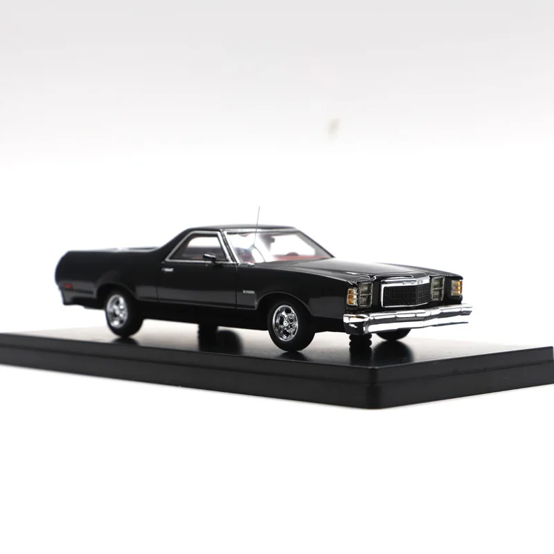

Смола 1:43 Масштаб 1979 Ford Ranchero модель автомобиля черная для взрослых Классическая коллекция подарок дисплей сувенирное украшение