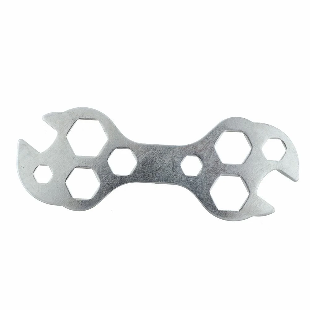 

10 in 1 Flat Hexagon Wrench 8-17mm Mini Flat Wrench Sizes Steel Hexagon Hex Key MultiFunctional herramientas bicicleta mtb