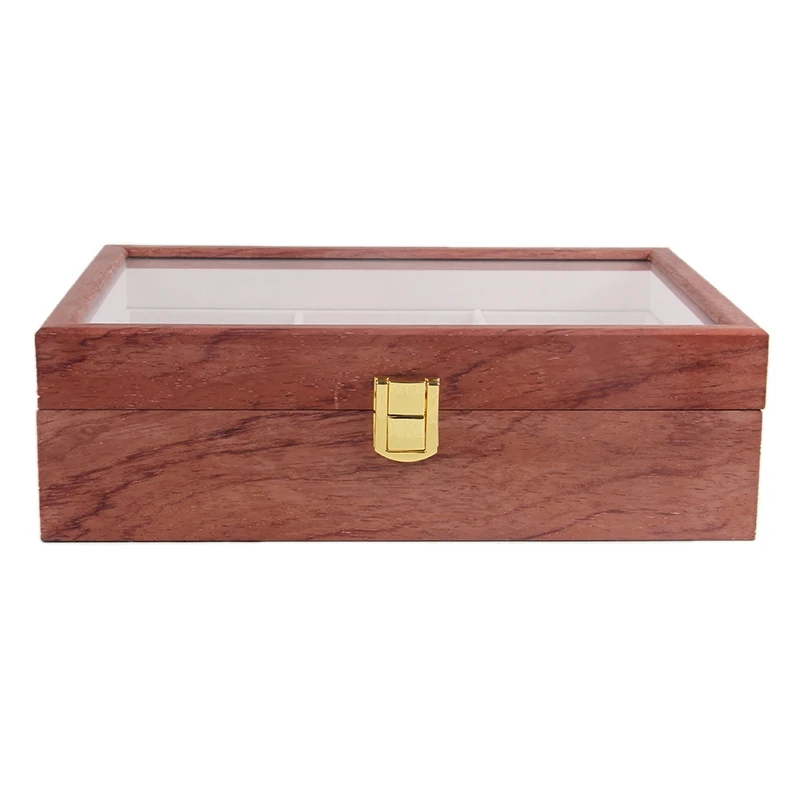 

3 + 1 Деревянный чехол-органайзер для часов в стиле ретро