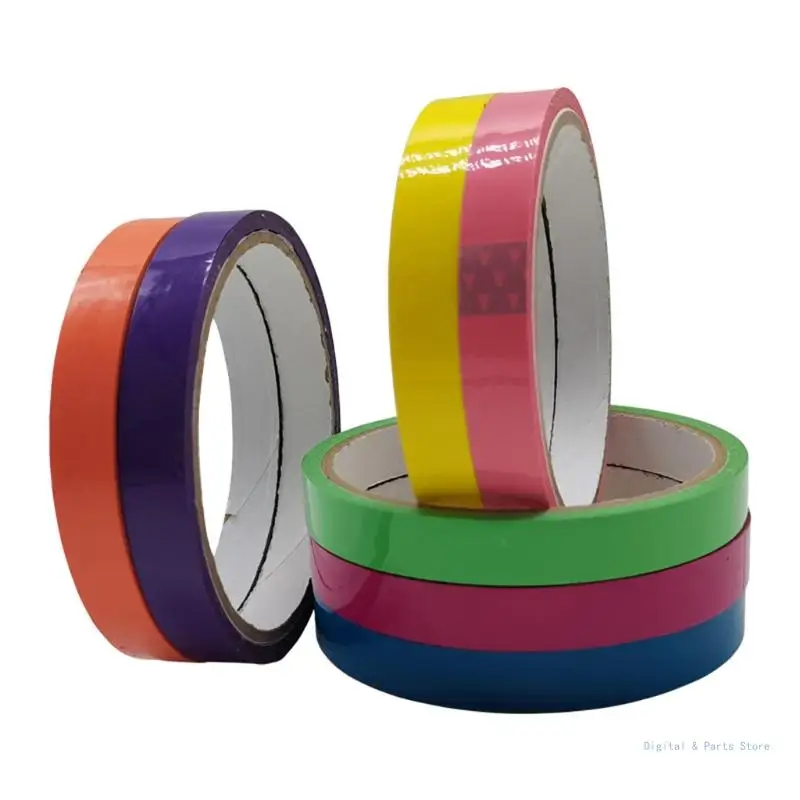 

M17F Colored Stress Relief Tape Decompression Sticky Ball Funny Toy Hard Strong Brushed Tape DIY Colored