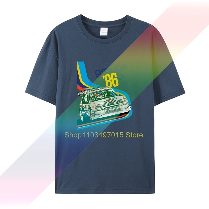 Спортивная футболка Maxi GTI Rally WRC Group B Yuha Kankkunen 1986 года история