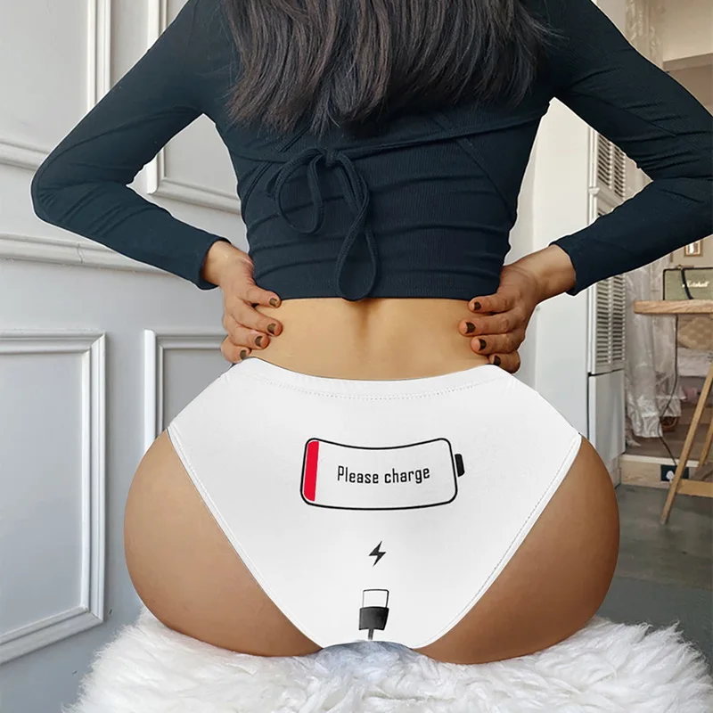 Сексуальное дышащее бесшовное хлопковое женское нижнее белье спортивные