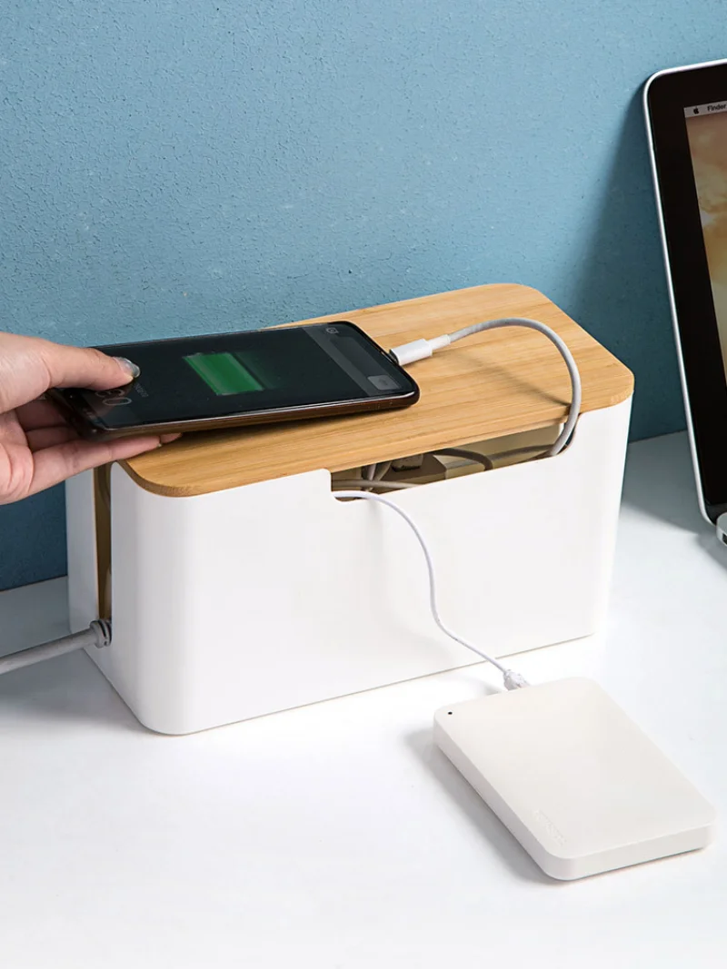 

1 шт., коробка-органайзер для кабелей и кабелей