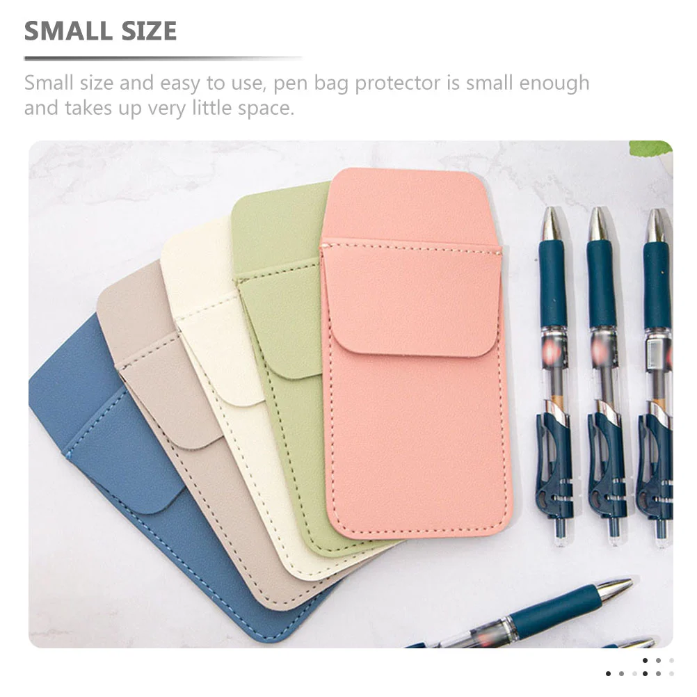 

Men Shirt Medical Case Pocket Organizer Anti-spill Ink Sleeve Clips Protector Lab Coats Pouch Work Nursing saver