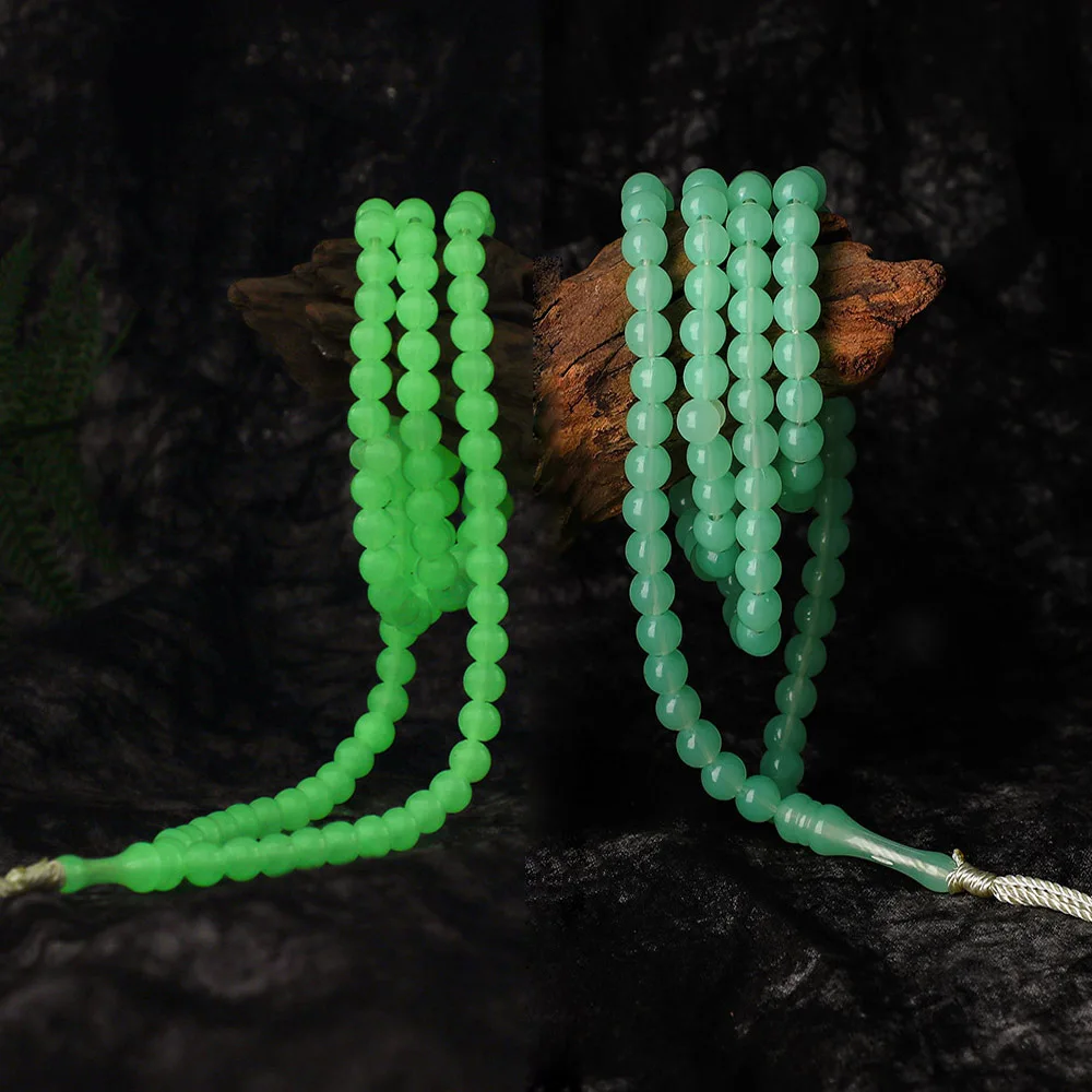 

Браслет с бусинами для йоги, индивидуальный светящийся кулон с кисточкой, 99 молитвенных бусин, мусульманский браслет, Ближний Восток, сваде...