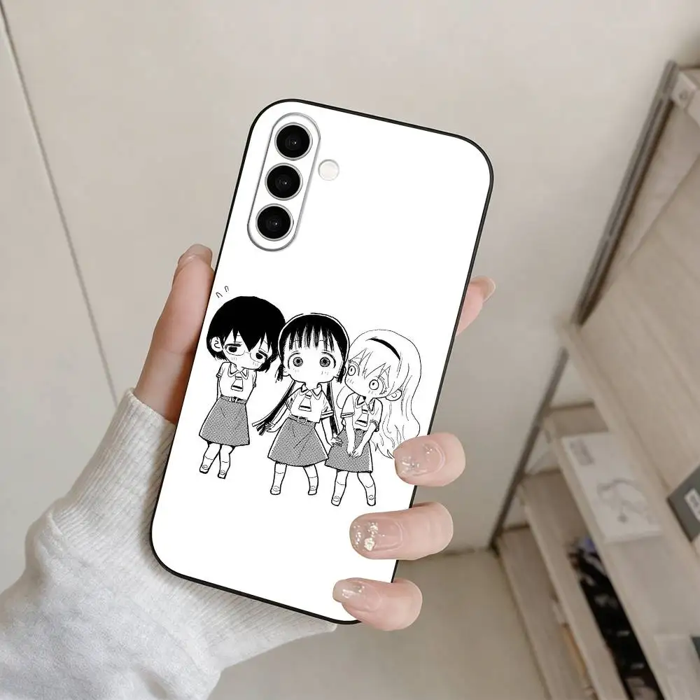 Asobi Asobase - мастерская веселья. Чехол для телефона из черного мягкого силикона для Samsung Galaxy A73, A72, A71, A70, A53, A52, A51. (art.: 3920dce58490c) - 3920dce58490c