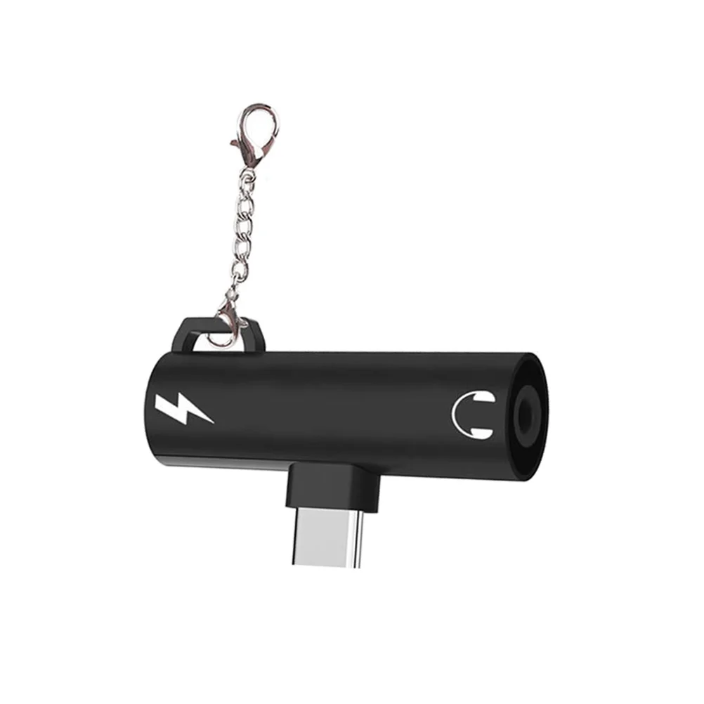 

1 pc Type C Earphone Adapter Mini USB C to 3.5 mm Headphone Jack Audio Aux Cable Converter for Charging