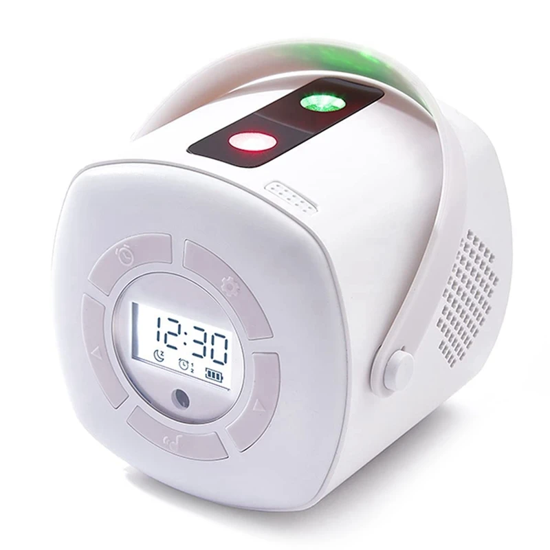 

Lasering Star Projector Lights, Galaxy Starry Night Lighting, LED Aurora Projector Lamp With Remote Control Alarm Clock