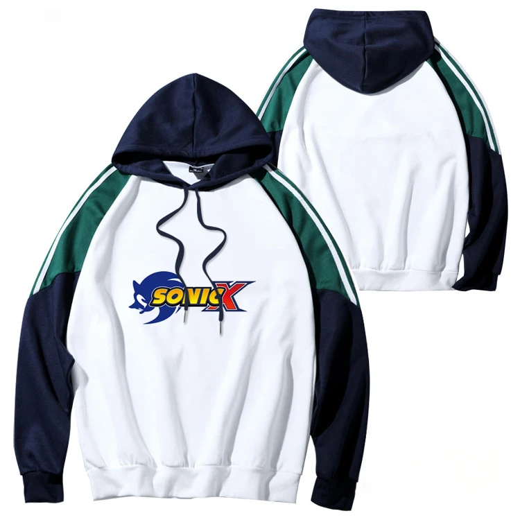 

Sonic Peripheral Sweater Top Cartoon Anime Warm Trend Hooded Pullover Men's and Women's Jacket Clothes