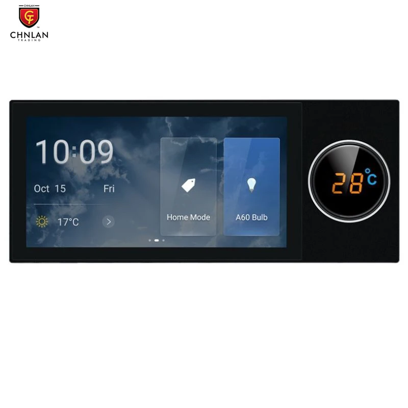 

Smart Life App 6 inch with Rotary Button Smart Home Touch Central Control Panel zigbee Gateway Tuya Smart Control Panel