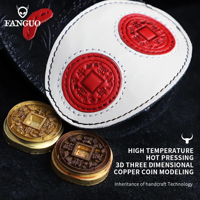 Handmade Cowhide Men's Key Wallet Genuine Leather Smart Key Holder Pocket Housekeeper Case Portable Keyring Keychain For Male