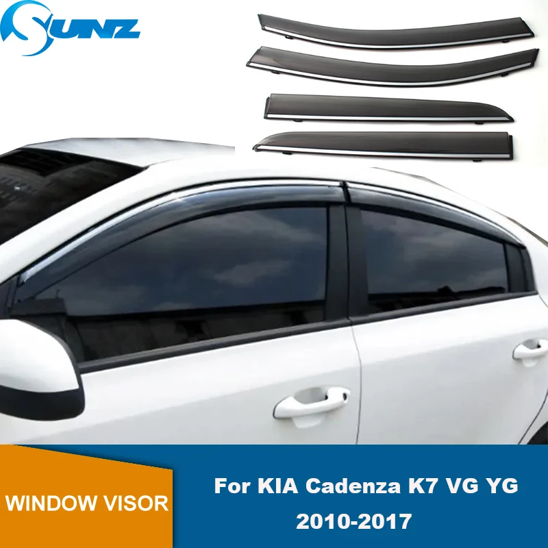 

Window Visors For KIA Cadenza K7 VG YG 2010 2011 2012 2013 2014 2015 2016 2017 2018 Wind Rain Sun Guard Deflector Car Styling