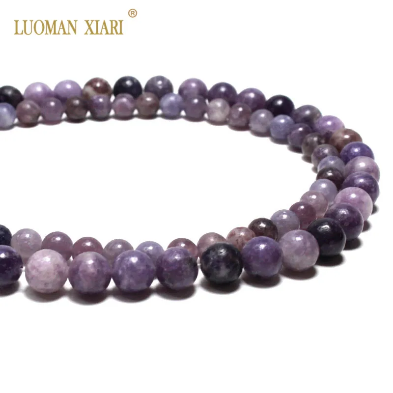 Fine AA 100% Natural Phosphosiderite Gemstone Round Stone Beads For Jewelry Making DIY Bracelet Necklace 6/8 MM | Украшения и