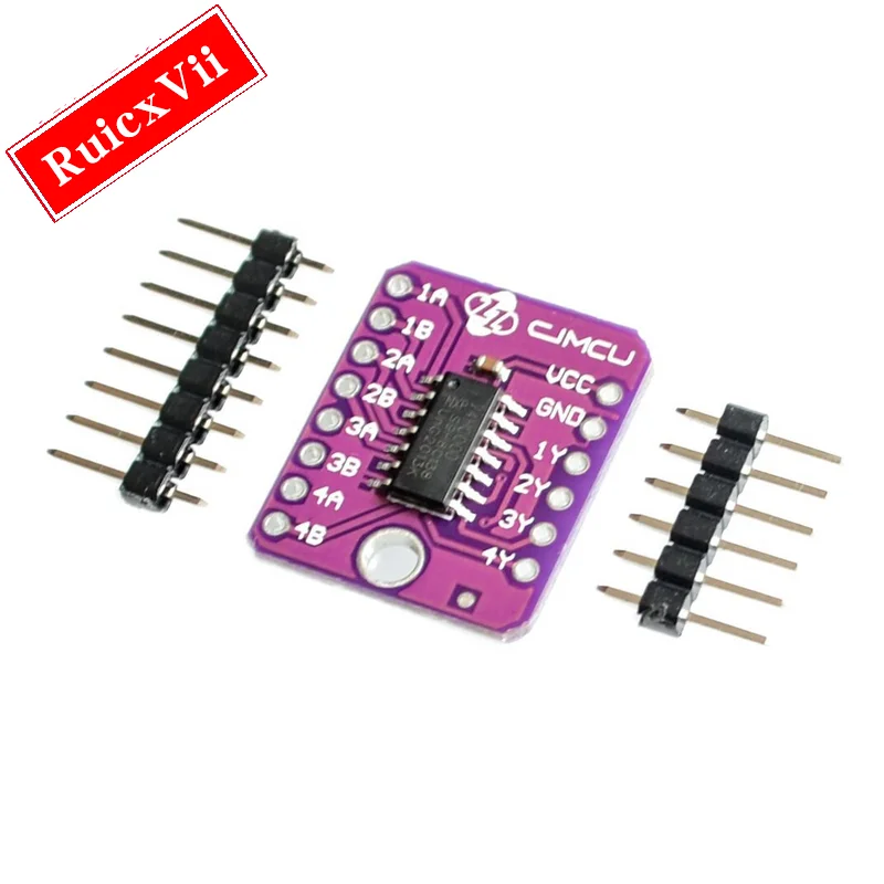 Плата разработки модуля NAND gate 7400 SN74HC00D четыре 2 положительного входа Плата разработки модуля NAND gate 7400 SN74HC00D четыре 2 положительного входа