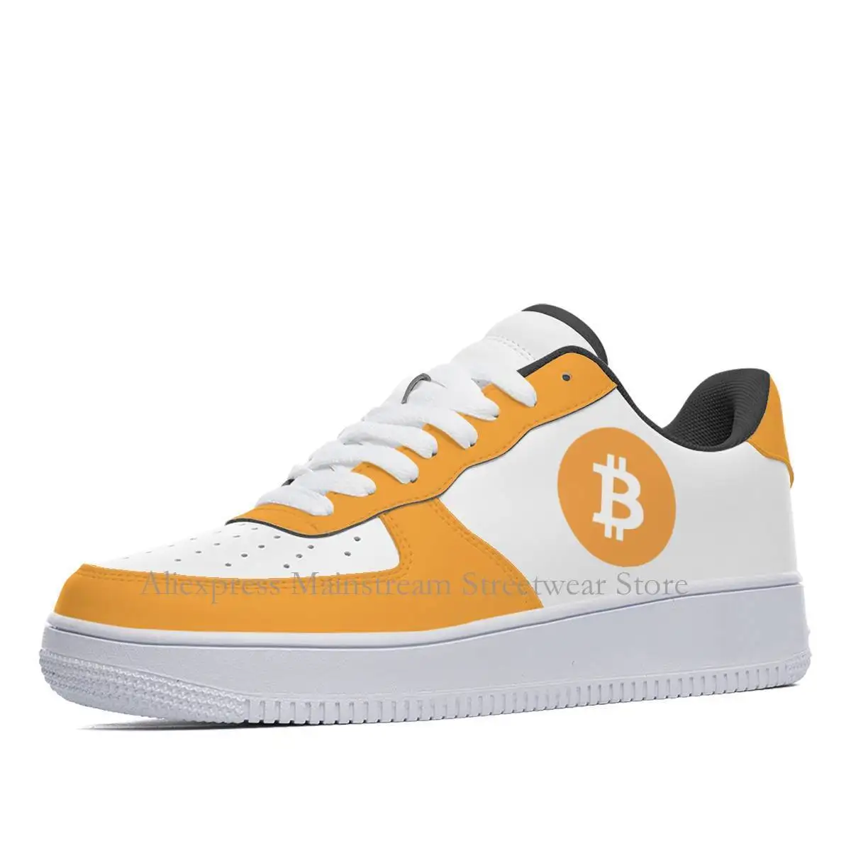 

Cryptocurrency Miner Bitcoin BTC Crypto Design Blockchain Shoe Sneakers Skate Skate Shoes Personalized Customization