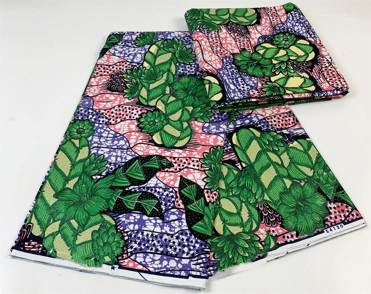 

Most Popular Fashion African Golden Wax Print Ankara Guarunteed Tissu Wax 6yards 100% Cotton Real African Fabric