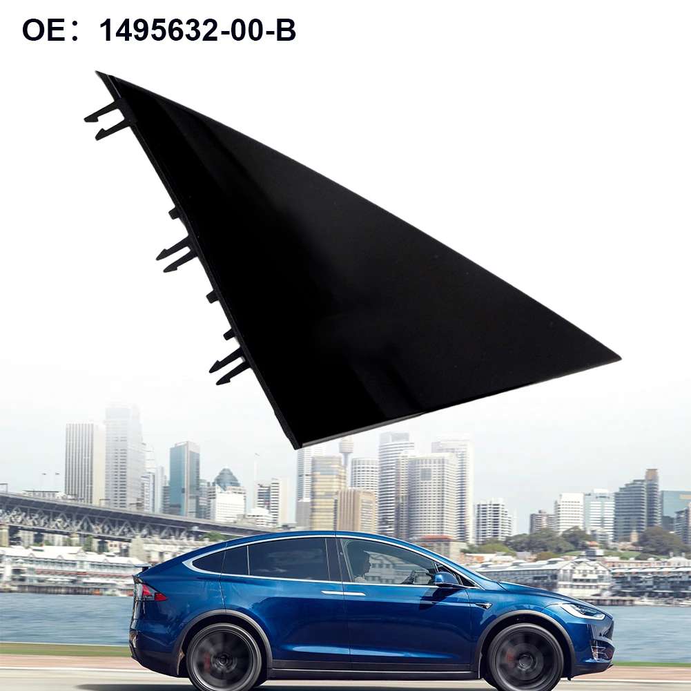 

Triangular Plate High Quality Gloss Black Left Side Rearview Mirror Triangle Plate for Tesla Model Y 1495632 00 B