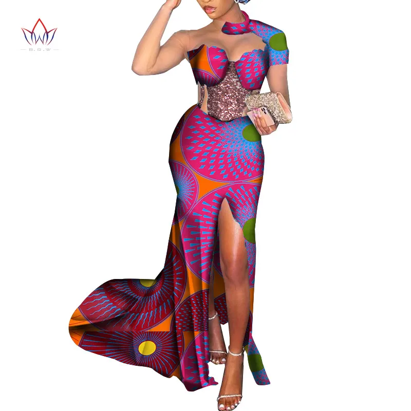 

Оптовая продажа, африканское платье анкары для женщин, летняя длинная праздничная традиционная одежда дашики, женская одежда, халат в пол ...