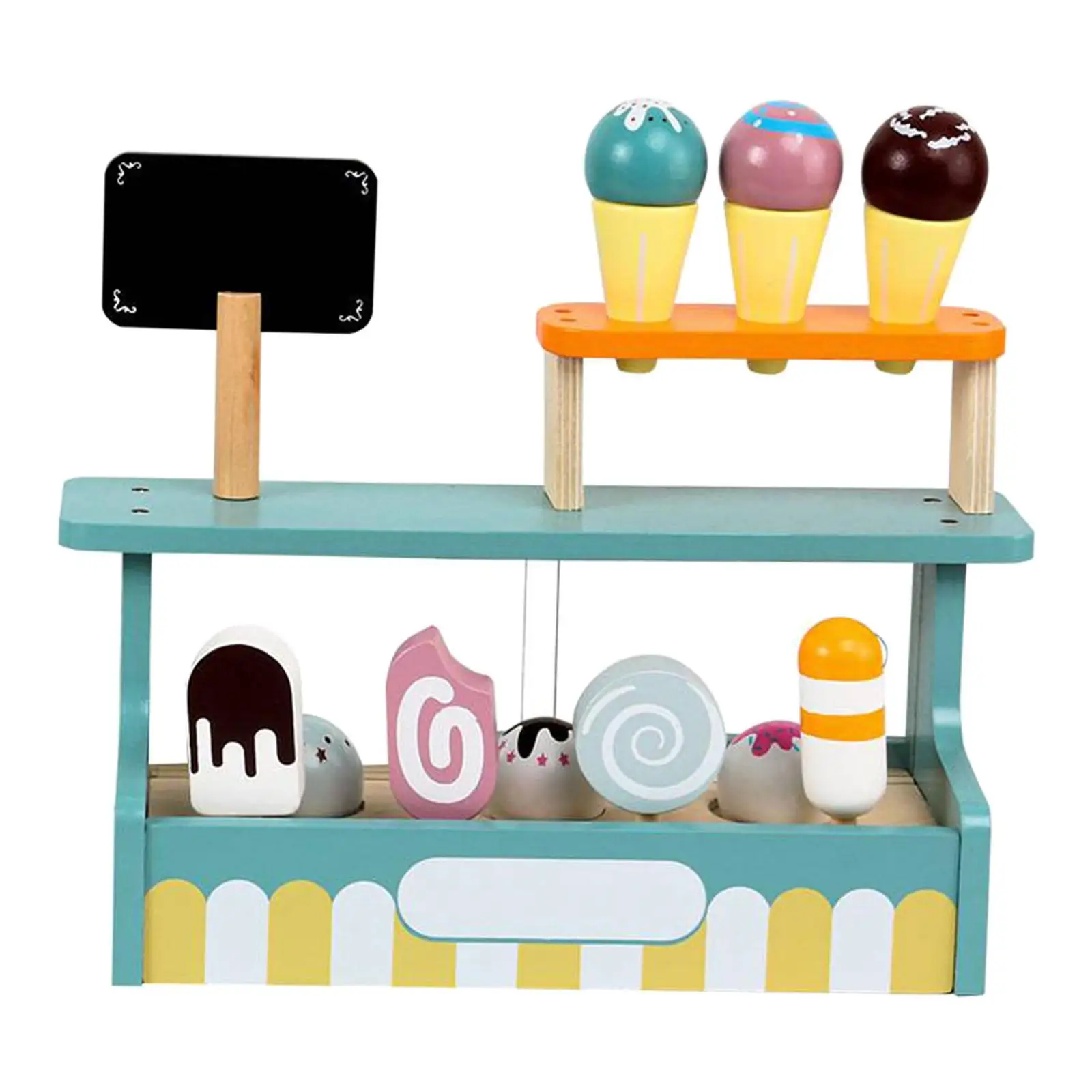 

Игрушки Монтессори для мороженого, игрушки для кухни, игра для приготовления пищи