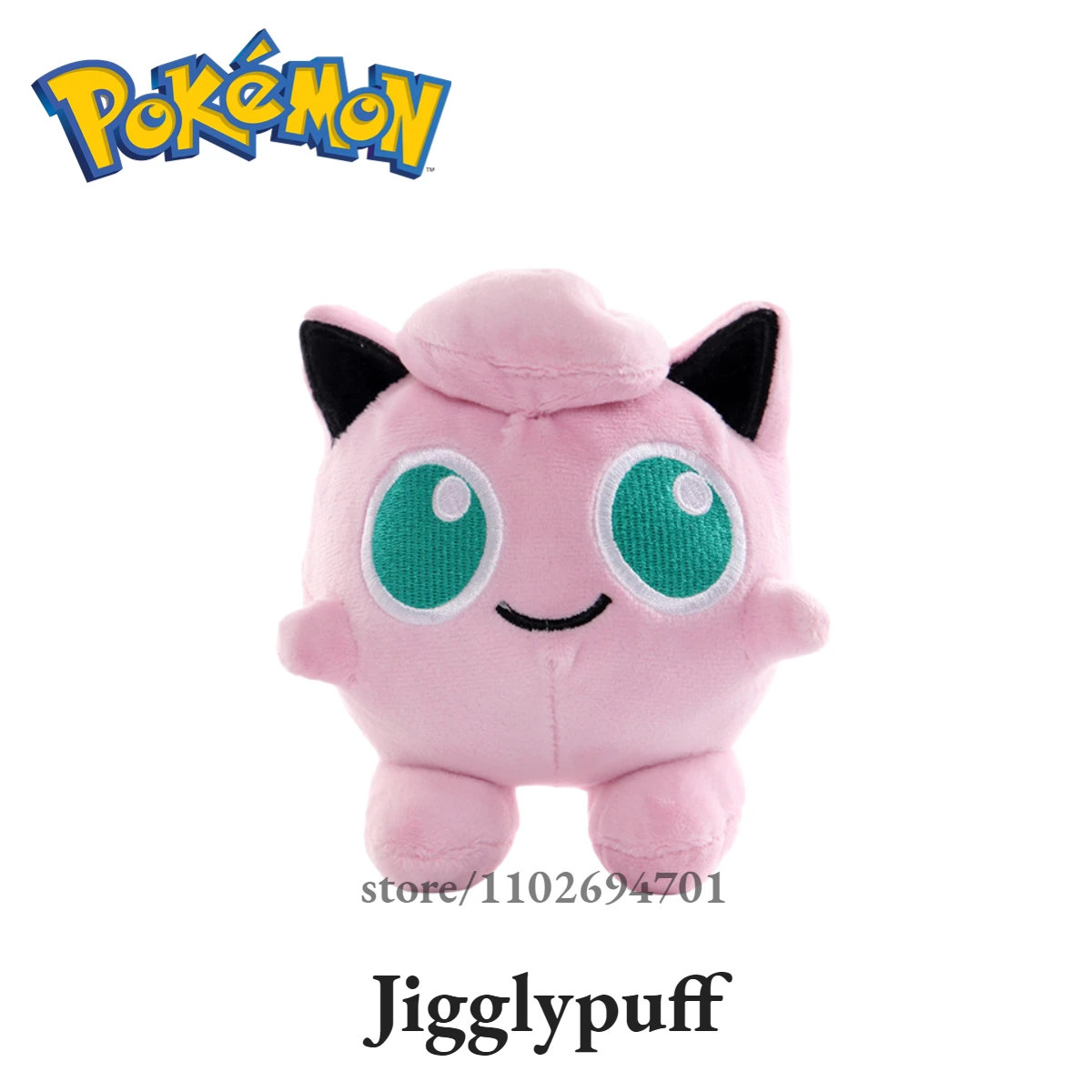 

20-25cm Pokemon Go Jigglypuff Pocket Monsters Family Collection Plush Dolls Pikachu Stuffed Animals Kawaii Kid Toy for Boy Girl