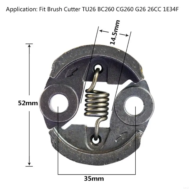 581c газонокосилка крепкая нержавеющая сталь для 1E34F TU26 BC260 CG260 G26 26CC (art.: 3920cd9cd8aa6) - 3920cd9cd8aa6