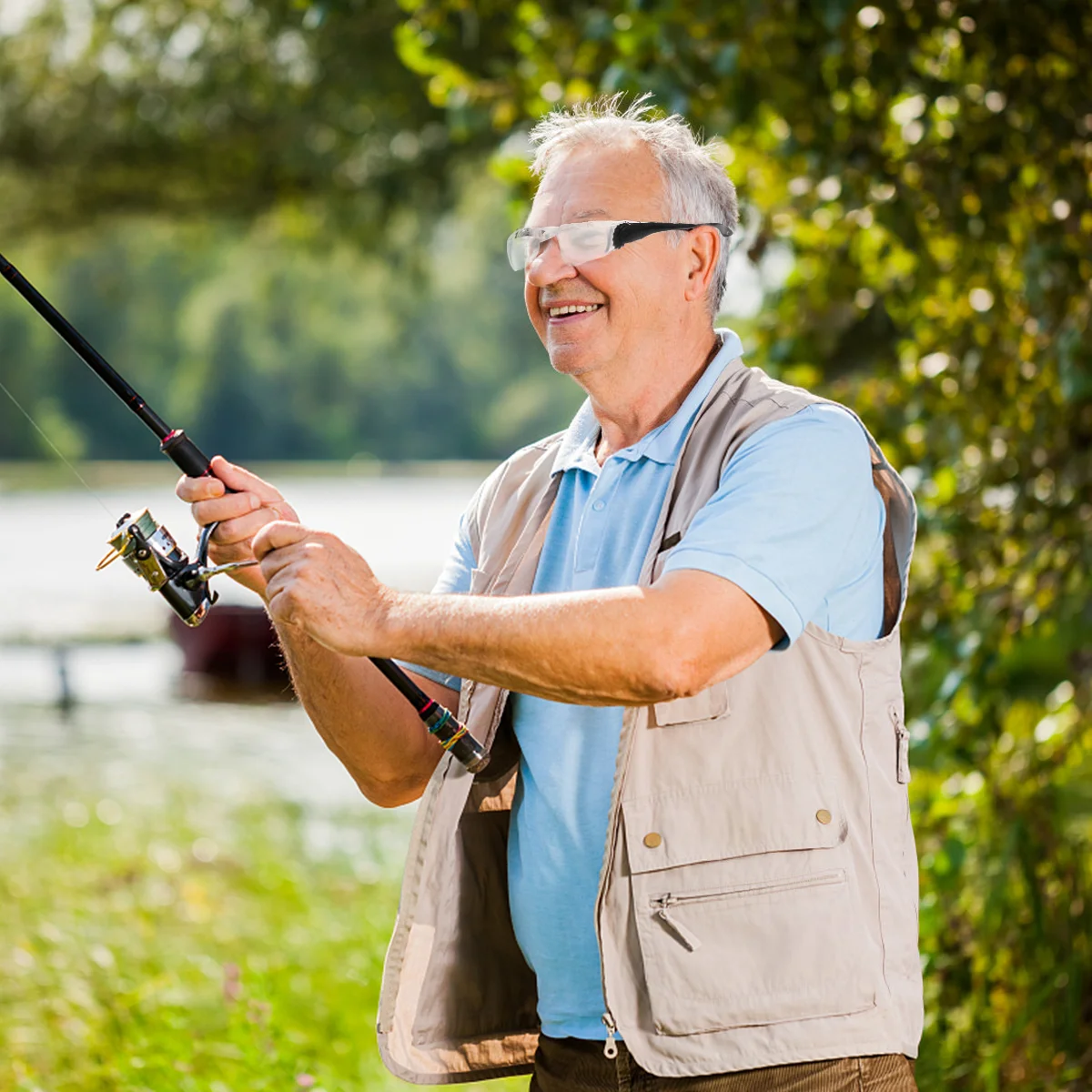 

1Pc Magnifying Safety Glasses Magnifying Headset