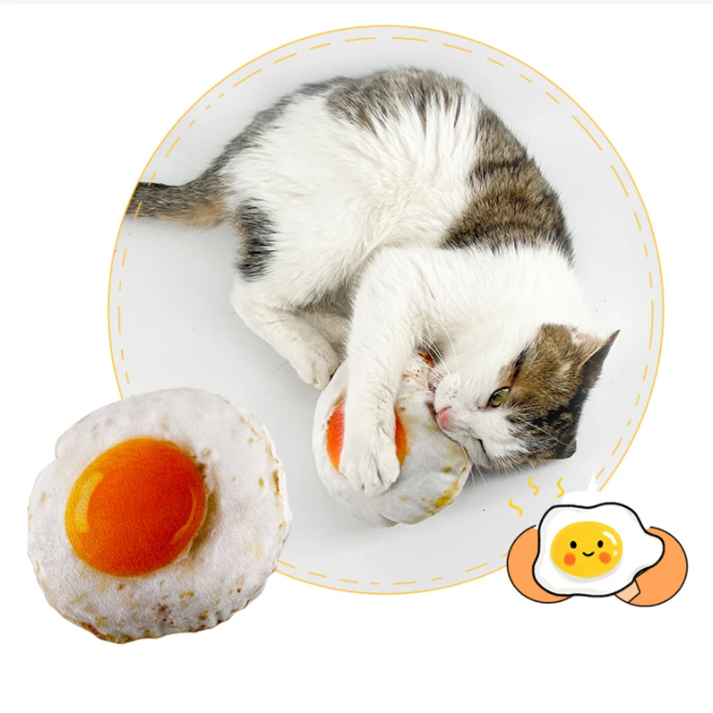 Милая кошачья мята игрушки для кошек большие Коты кавайная форма яйца