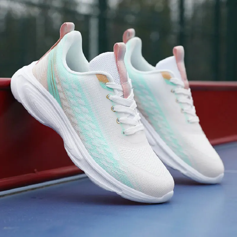 2023 Women's Sports Shoes Spring Fashion Leisure Running Fitness Soft Slippers Dance Flat Comfort Shoe Style Zapatos De Mujeres