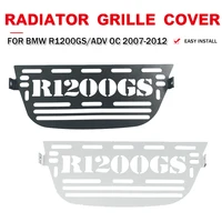 radiator grille for bmw 2007 2012 r1200gs r 1200 gs r1200 adv motorcycle aluminium radiator cooler grille cover protector guard