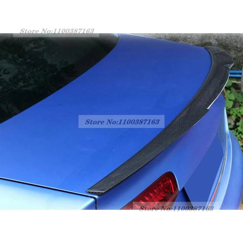 Высококачественный задний спойлер из АБС-материала M4 для Audi A4 B8.5 2013 2014 2015 2016 2017 2018