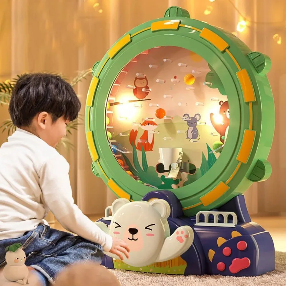

Головоломка для захвата зерен, освещение родителя-ребенок, Интерактивная игровая машина для захвата зерен