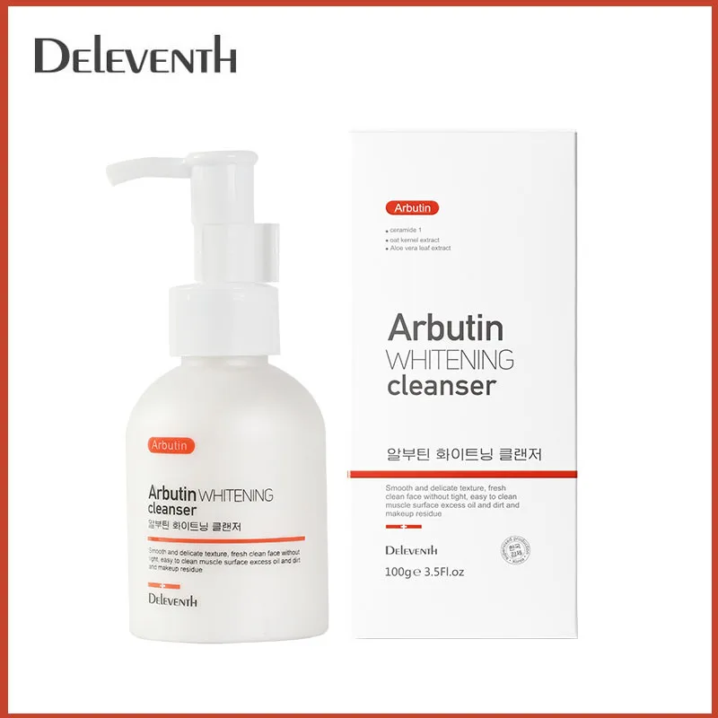 

Amino Acid Face Wash Pump Foaming Facial Deep Cleanser Whitening Hydrating Makeup Remover