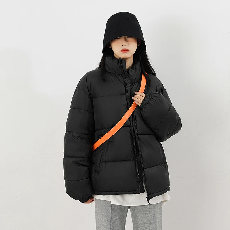 Down Jacket Parkas Women 2022 Winter Korean Fashion Loose Cotton Padded Jacket Cotton Padded Jackets Top Harajuku Winter Outwear