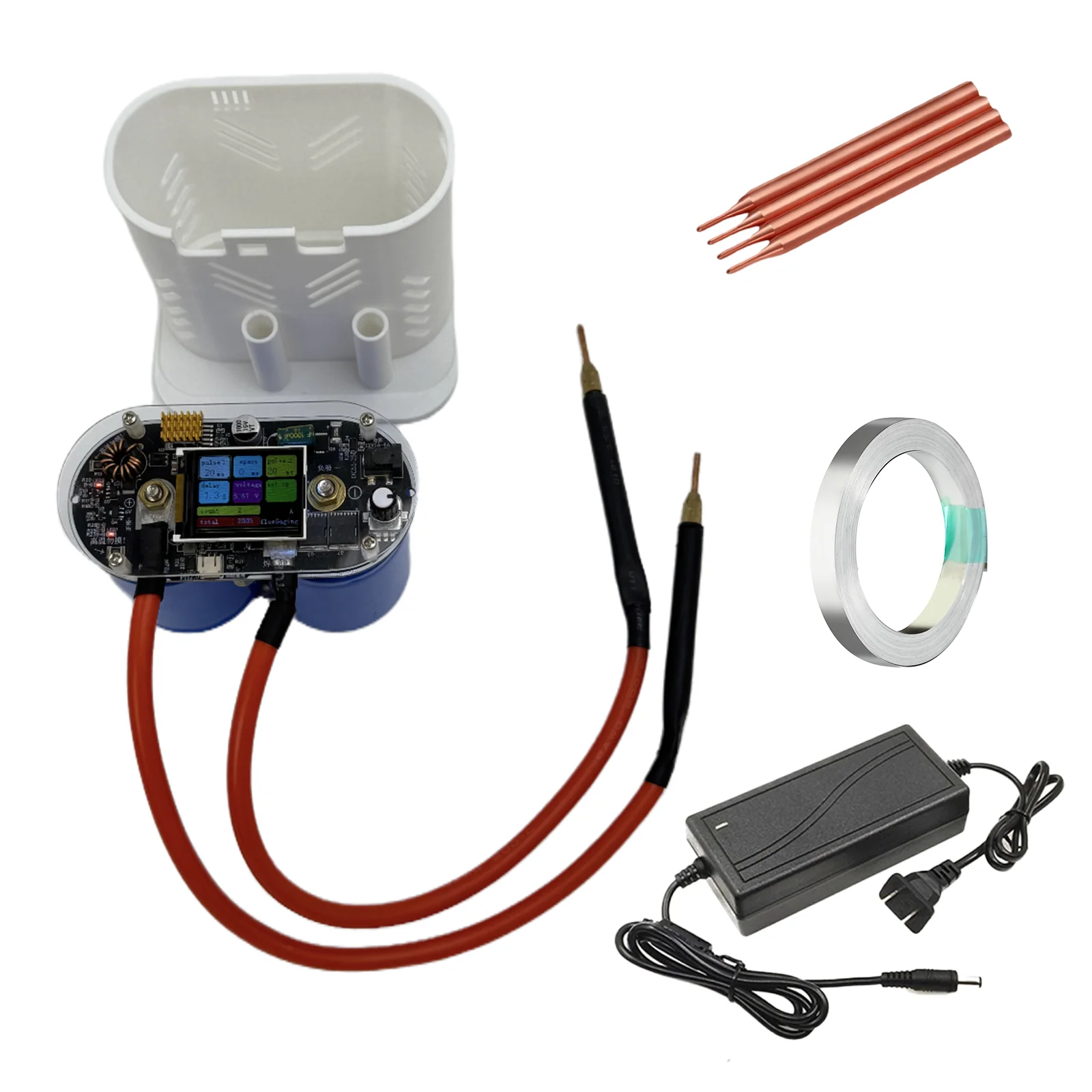 Аккумуляторный аппарат для точечной сварки  6В