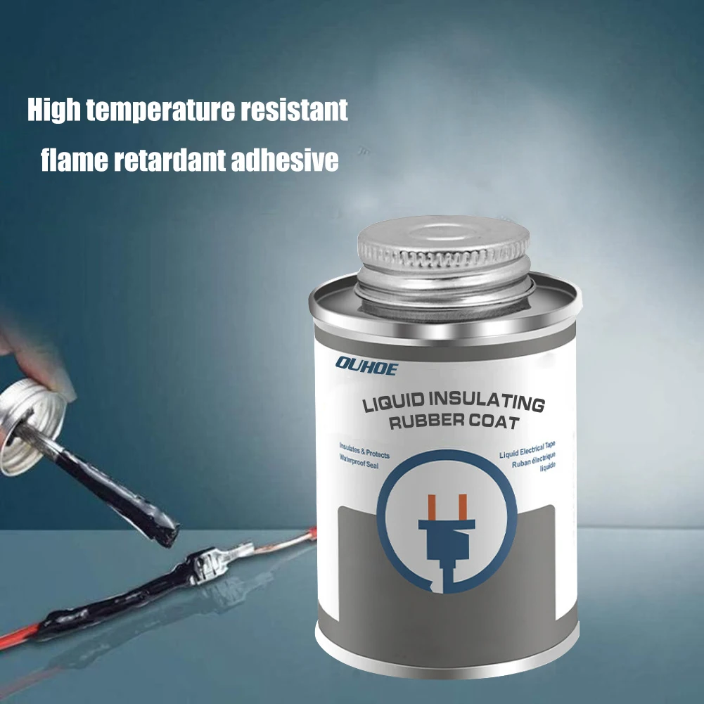 

Electronic Sealing Insulation Glue High-Temperature Resistant Waterproof Sealant Fixed Paste Liquid Tape 125/30ml Canister Tube